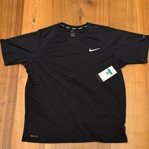 Nike Men's Black Dri-FIT Short Sleeve Tee